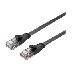 UNITEK C1809GBK Ethernet Kabel Płaski UTP Ethernet Cat.6 1m